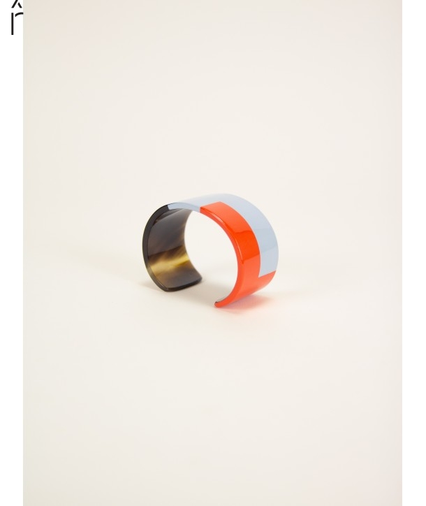 Orange and blue Fendoir bracelet