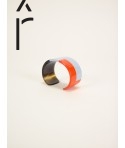 Orange and blue Fendoir bracelet