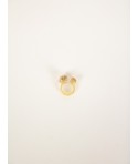 Cailloux ring in blond horn