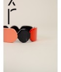 Totem bracelet 25 in black horn and Roux lacquer