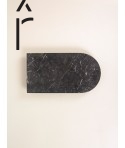 Medium platter in black marble