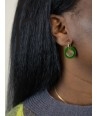Khaki Ormeau earrings