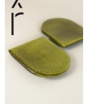 Set de 2 petits plateaux de présentation Hoa Bien verte