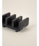Tacos display B in black marble
