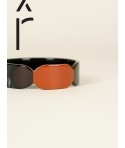 Black horn and khaki lacquer 20 Totem bracelet