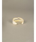 Manchette Courbe en corne blonde