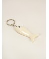 Fish key holder in bone (set of 4)