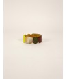 Blond horn and lime lacquer 25 Totem bracelet
