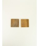 Square stone coaster tinted