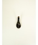 Set of spoon and its rest in horn