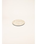 Dessous de plat rond liseré laqué