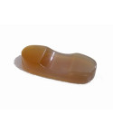 Porte couteau/baguettes oval encoche en corne blonde (par 6)
