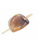 Cache chignon Nhat corne blonde