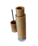 Tube display incense burner