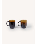 Mug, fired earth Ket Tinh enamel (by 2)