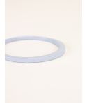 Irregular Tu Vi bracelet in horn and blue water lacquer