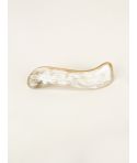 Barrette Sol en corne blonde