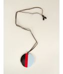 Pendentif Sinh Nhat 5 en sabot avec laque bicolore