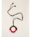 Pendentif Sinh Nhat 2 en sabot avec laque bicolore