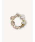 Bracelet maille en corne blonde
