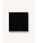 Plateau carré laqué noir, taille L