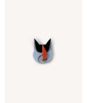 Broche Chat corne laquée